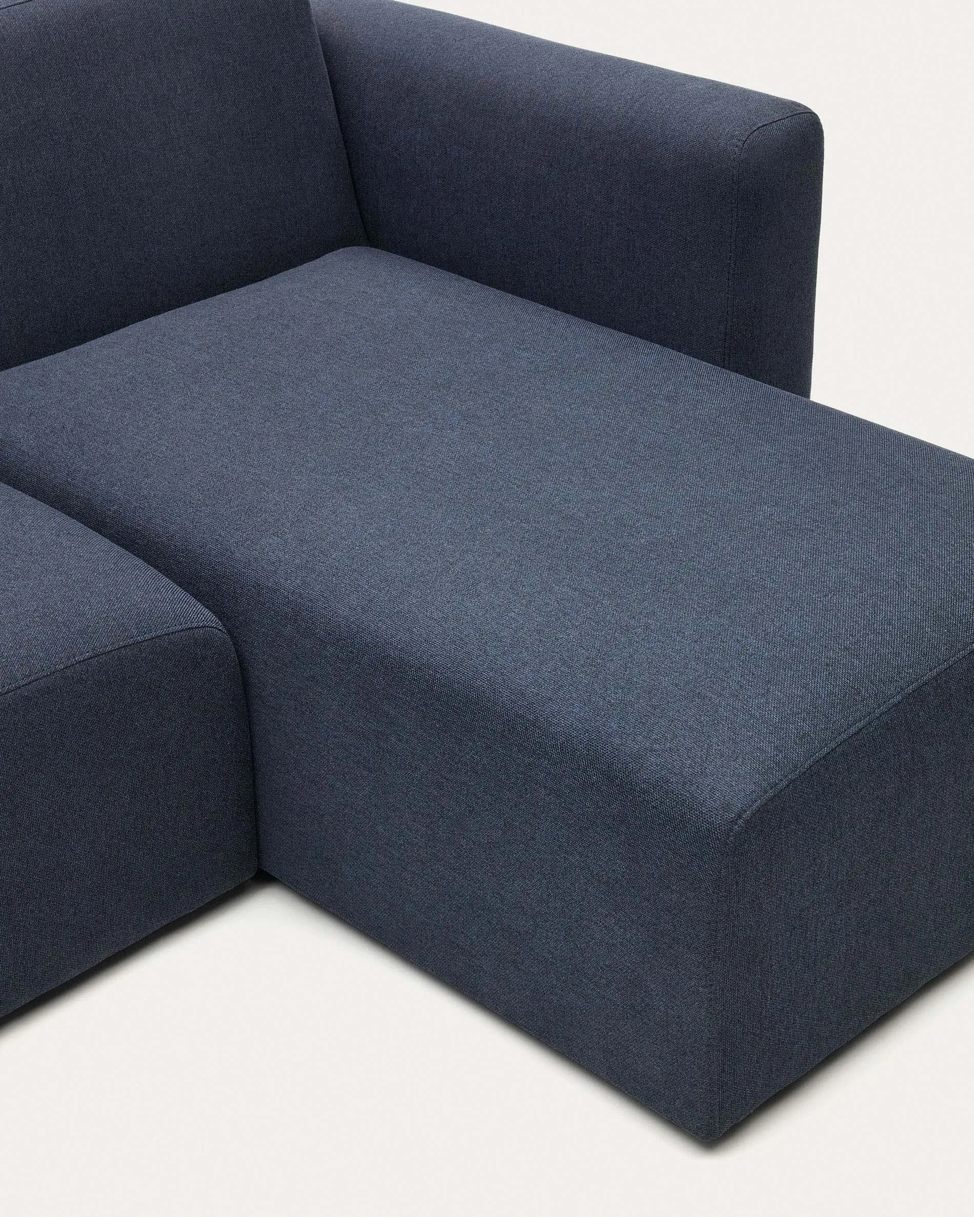 Модульный диван La Forma Neom синий правый / левый шезлонг 263 см 157119