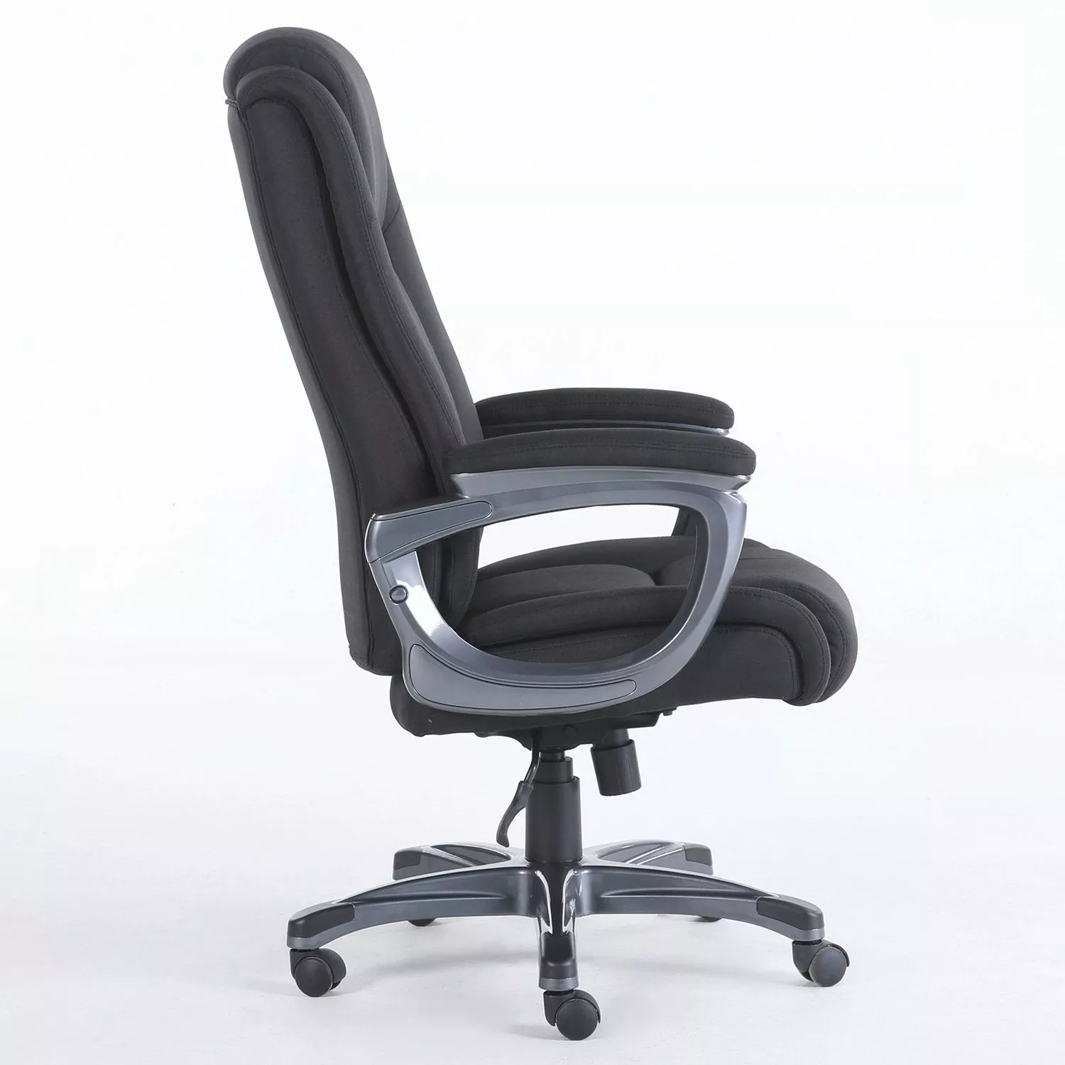 Кресло руководителя BRABIX PREMIUM Solid HD-005 ткань Черный 531822