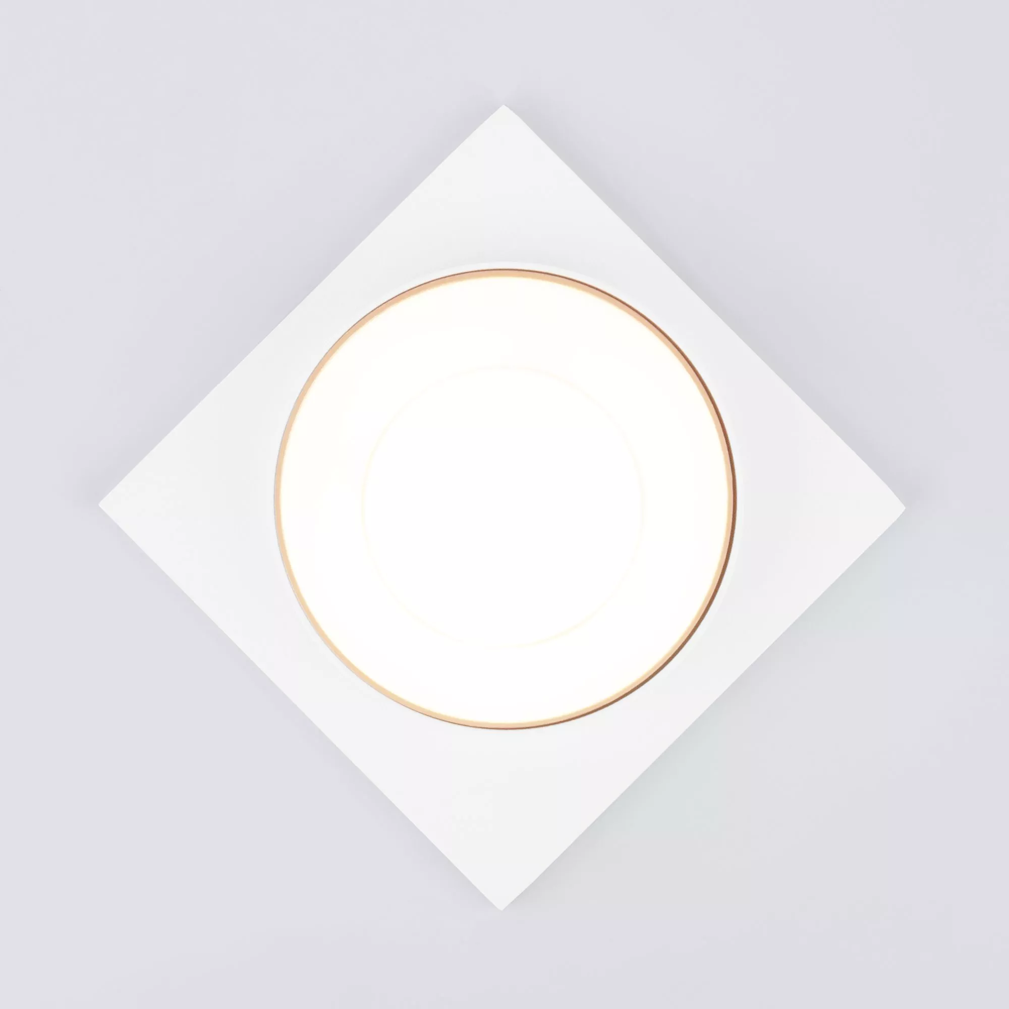 Точечный встраиваемый светильник Elektrostandard Solas 116 MR16 золото/белый