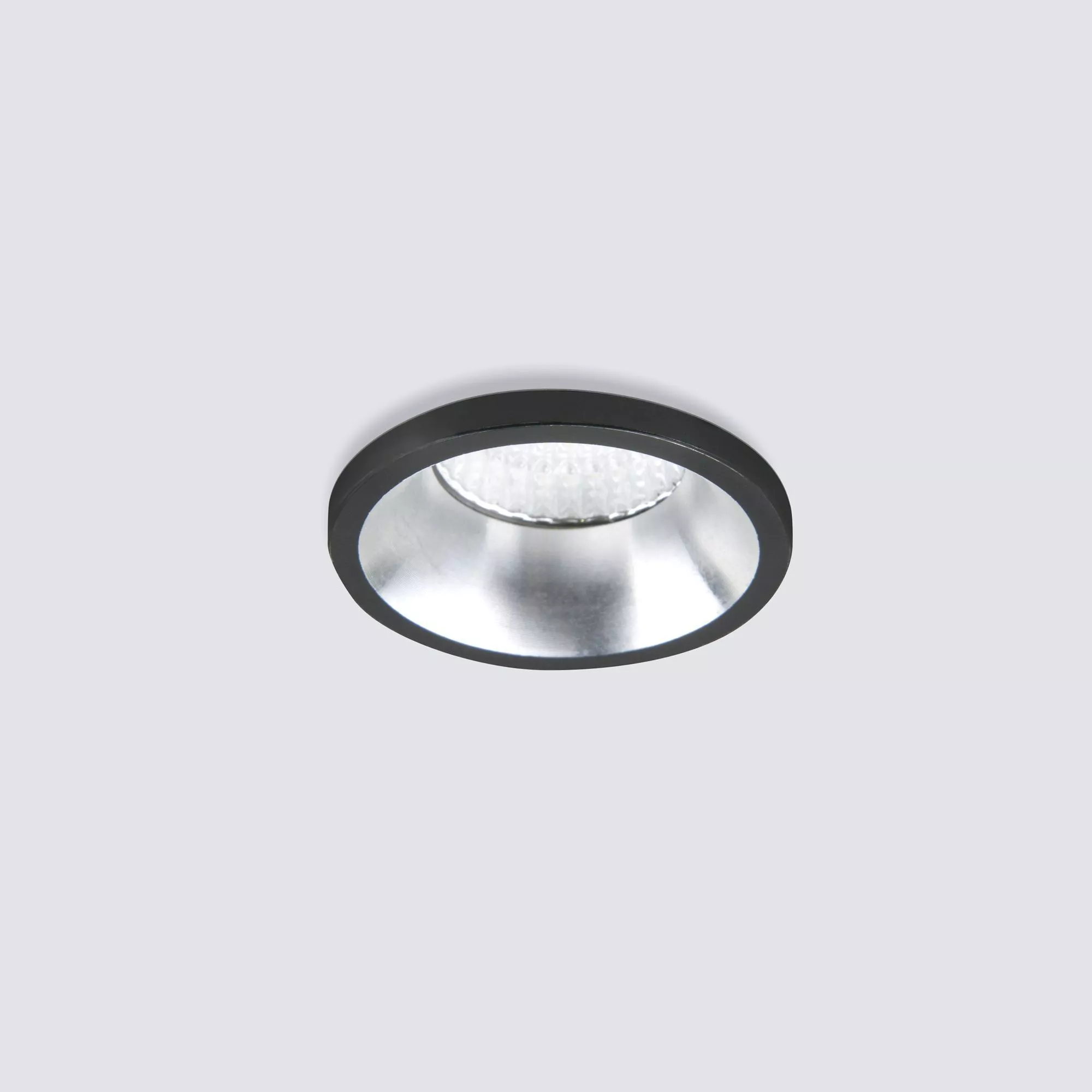 Точечный встраиваемый светильник Elektrostandard Mosy 15269/LED 3W SN/BK сатин/никель / черный