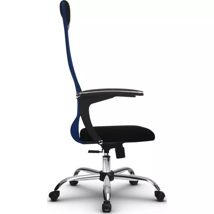 Кресло компьютерное SU-BU158-8 Ch Синий / черный
