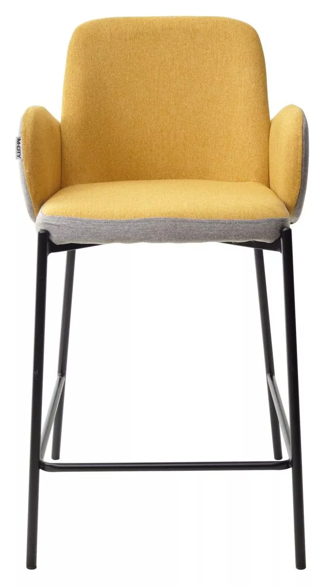 Полубарный стул NYX желтый /серый