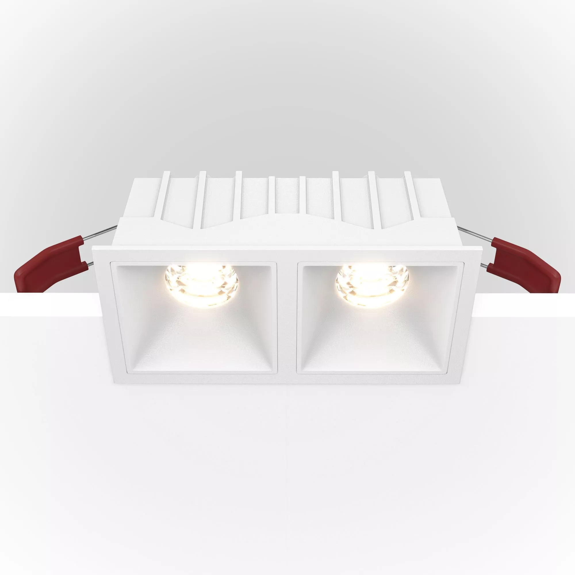Точечный встраиваемый светильник Maytoni Alfa LED DL043-02-10W4K-SQ-W