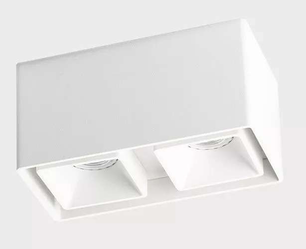 Точечный накладной светильник ITALLINE FASHION FX2 white + FASHION FXR white - 2шт.