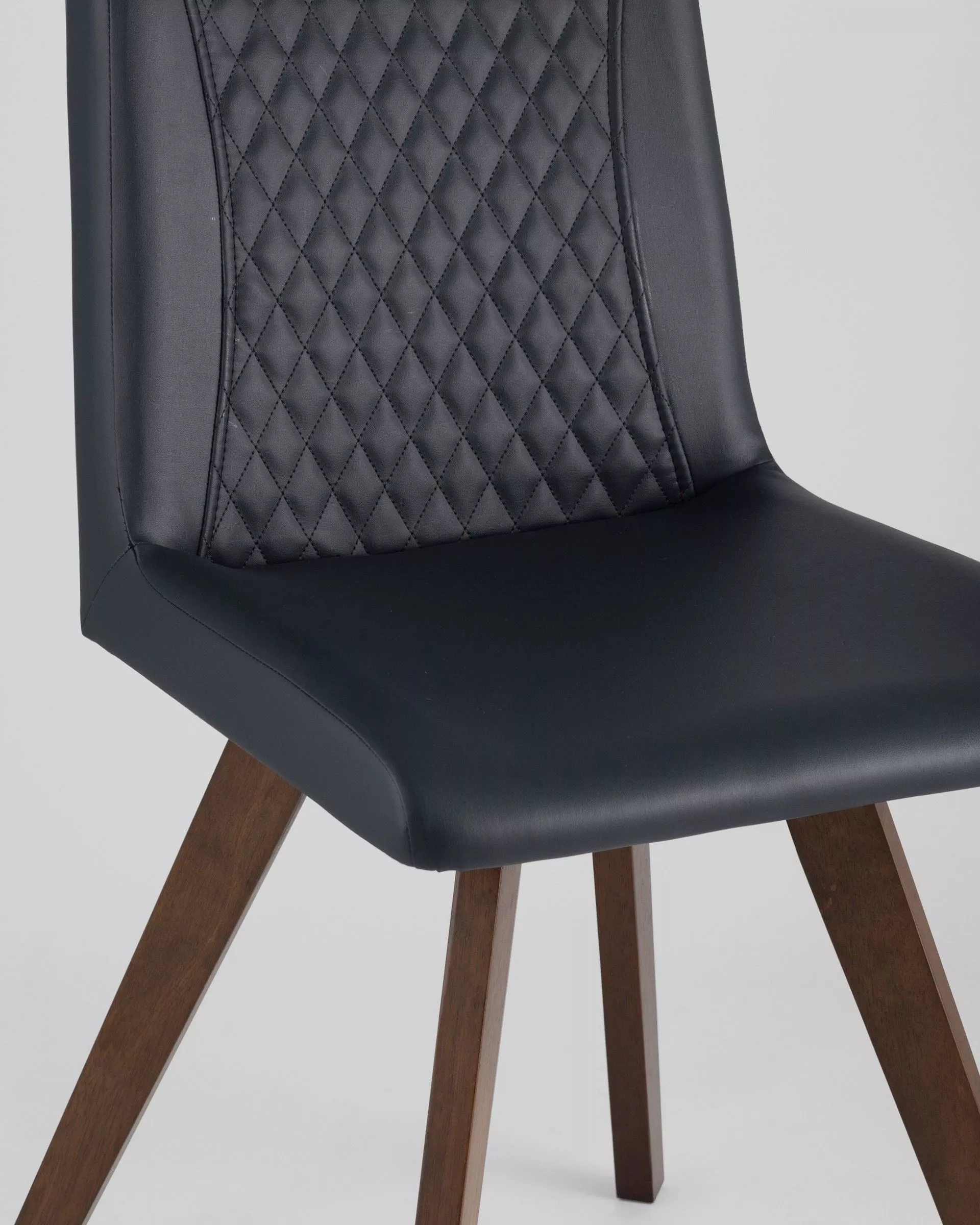 Комплект стульев MARTA PU синий 4 шт