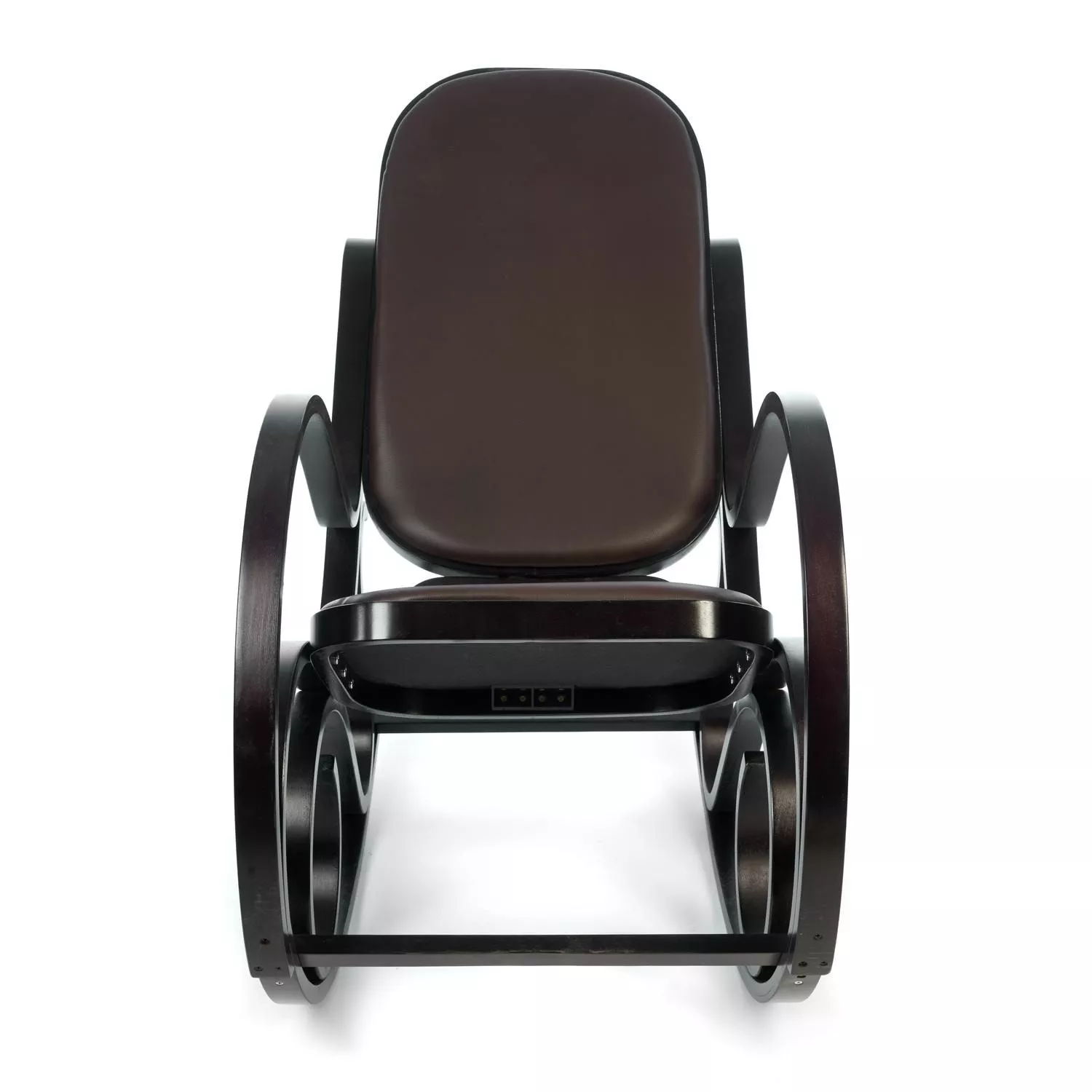 Кресло-качалка mod. AX3002-1 венге + коричневый