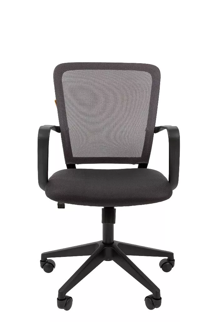 Кресло для оператора Chairman 698 black ткань сетка серый TW 12