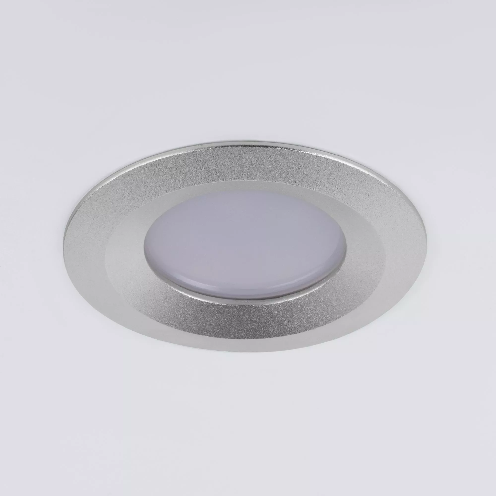 Точечный встраиваемый светильник Elektrostandard Dial 110 MR16 Серебро