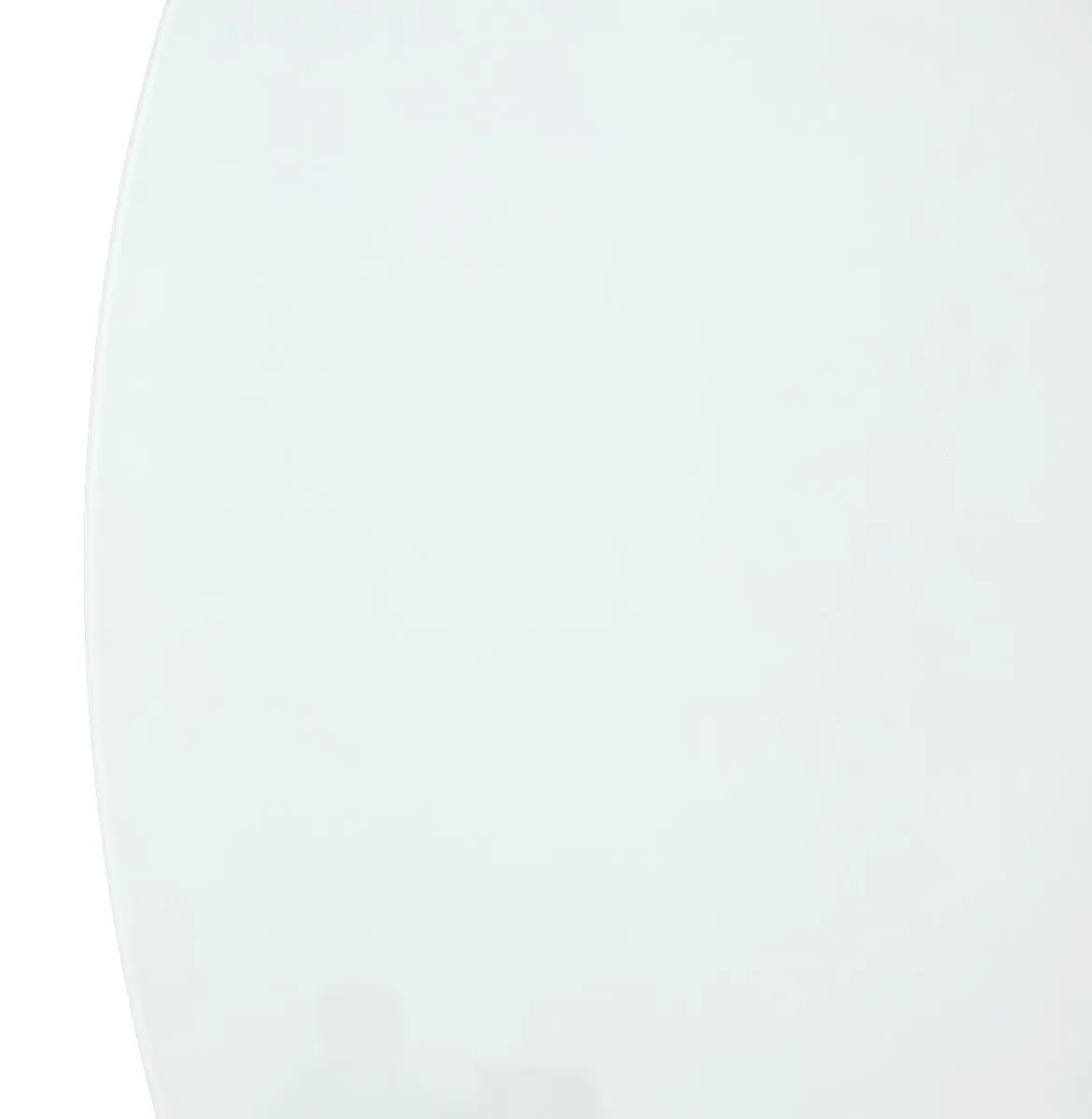 Стол ВЕГА D100 Белый стекло/ белый каркас