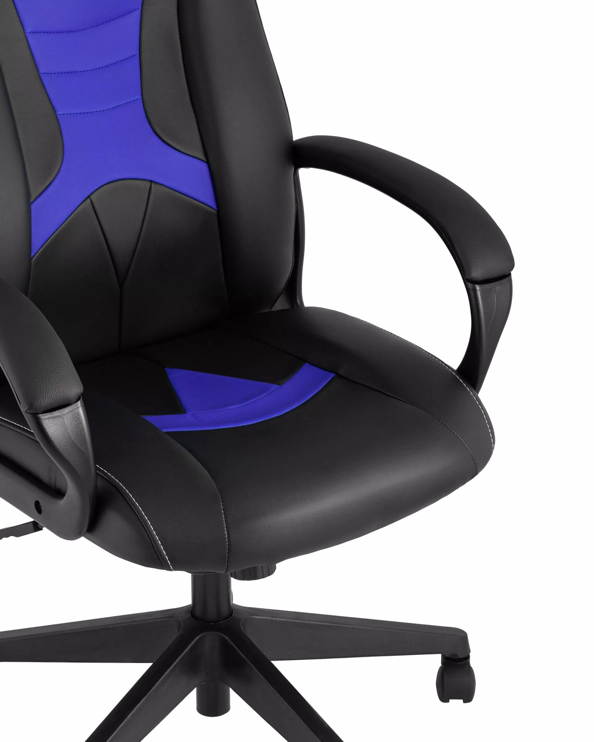 Кресло игровое TopChairs ST-CYBER 8 черный / синий
