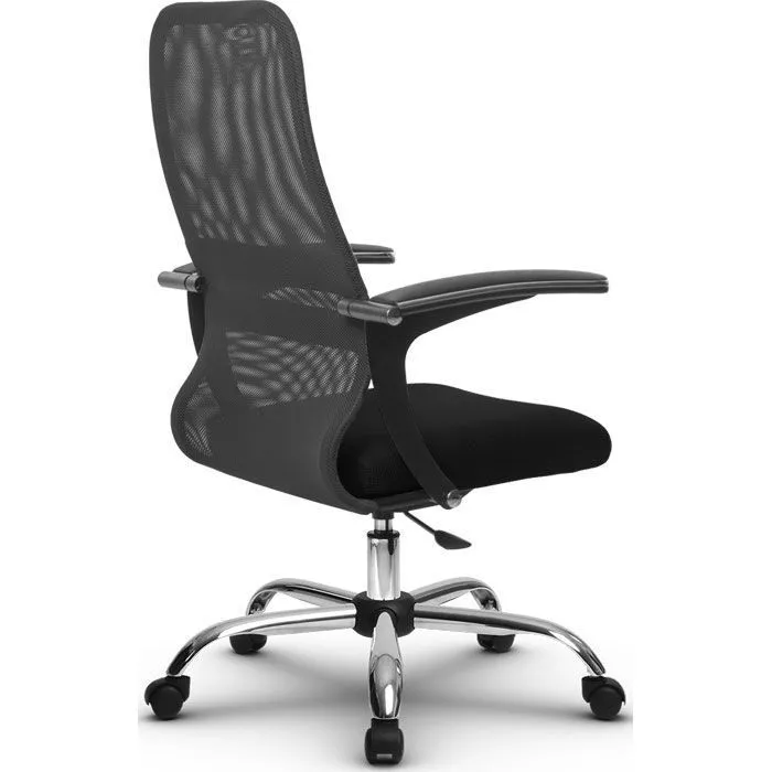 Кресло компьютерное SU-СU160-8P Ch Темно-серый / черный