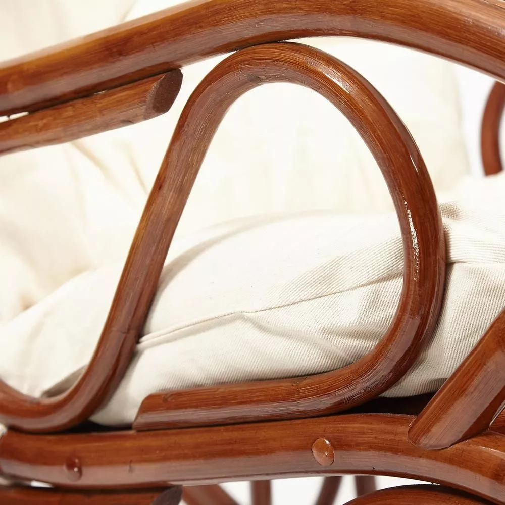 Кресло-качалка VIENNA (разборная) без подушки орех