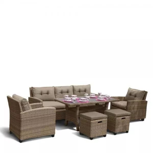 Комплект мебели с диваном AFM-310B Beige