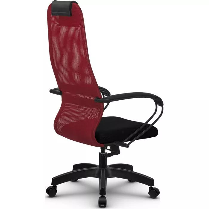 Кресло компьютерное SU-BК130-8 Pl Красный / черный