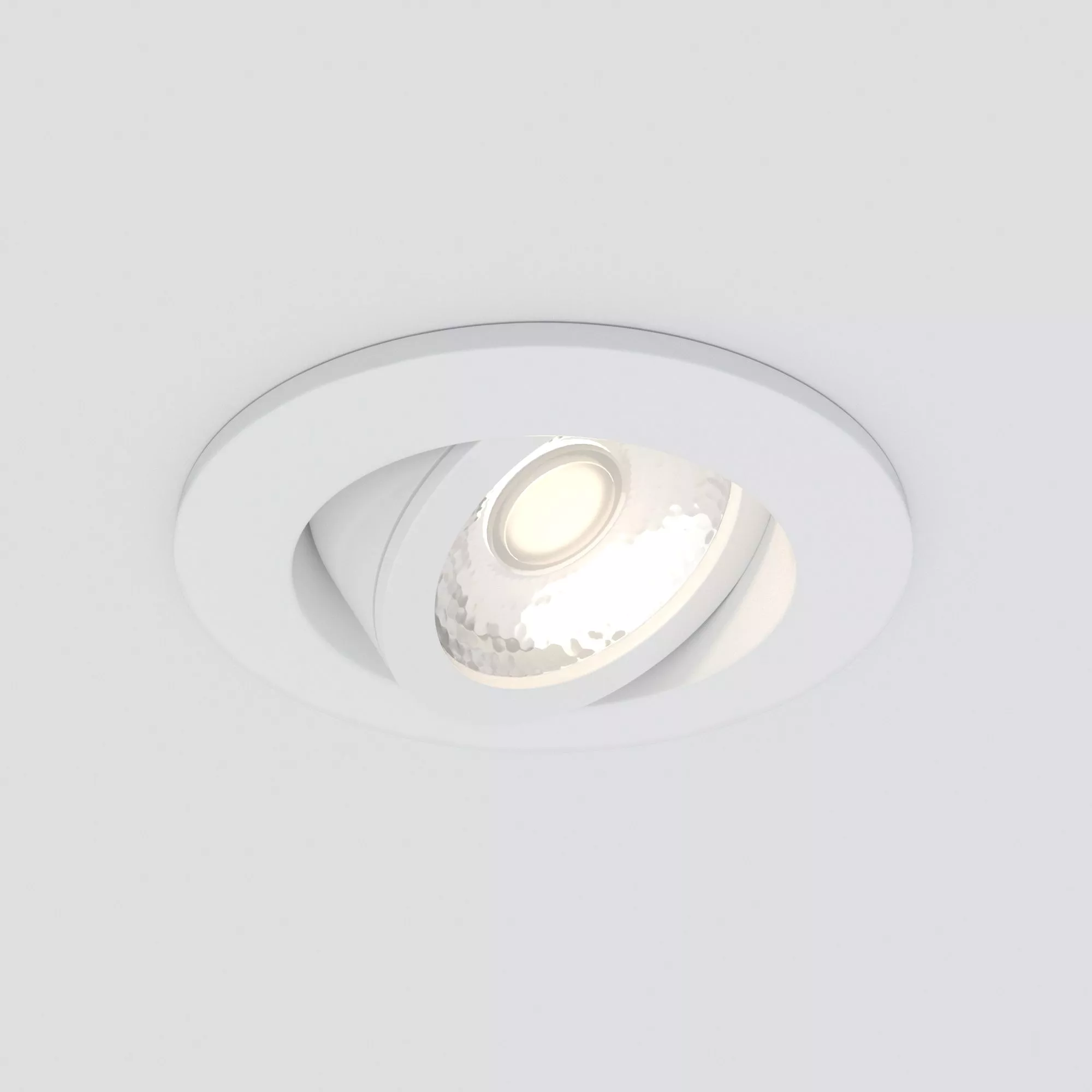 Точечный встраиваемый светильник Elektrostandard Visio R 15272/LED белый