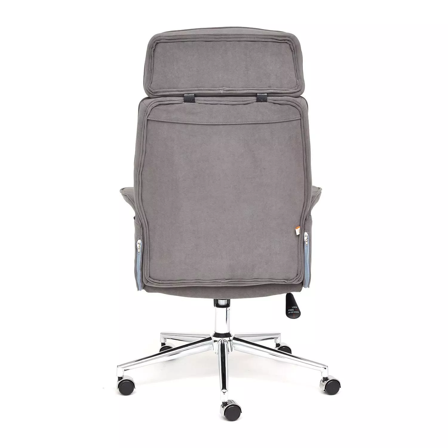 Кресло CHARM флок серый