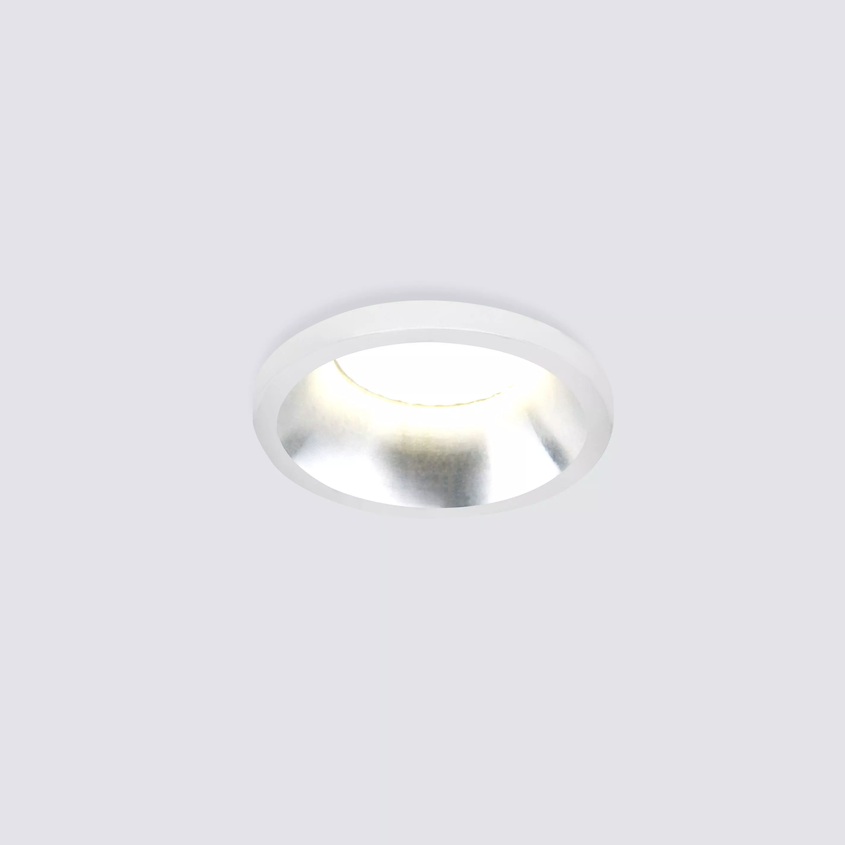Точечный встраиваемый светильник Elektrostandard Mosy 15269/LED 3W SN/WH сатин/никель / белый