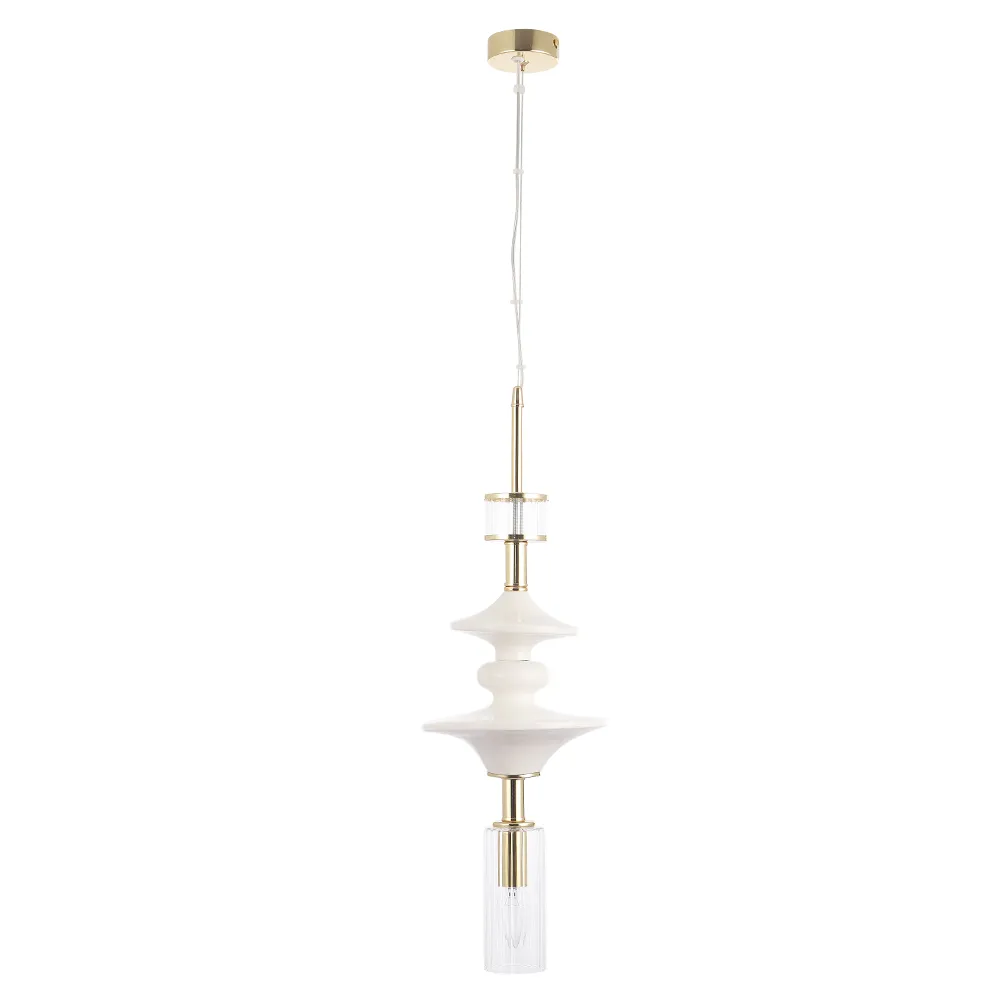 Подвесной светильник Crystal Lux VALENCIA SP1.4 GOLD