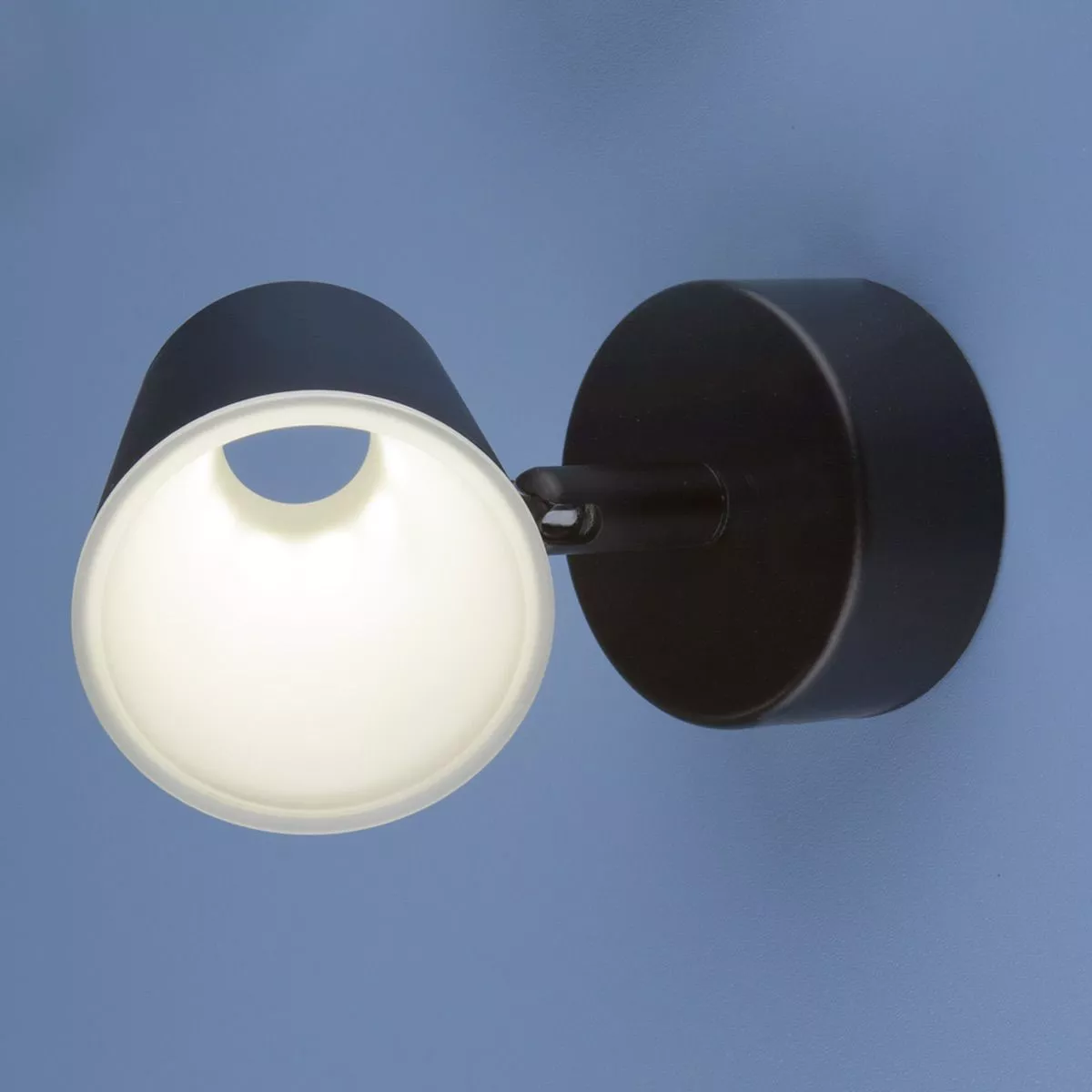 Точечный накладной светильник Elektrostandard Snappy DLR025 5W 4200K Черный
