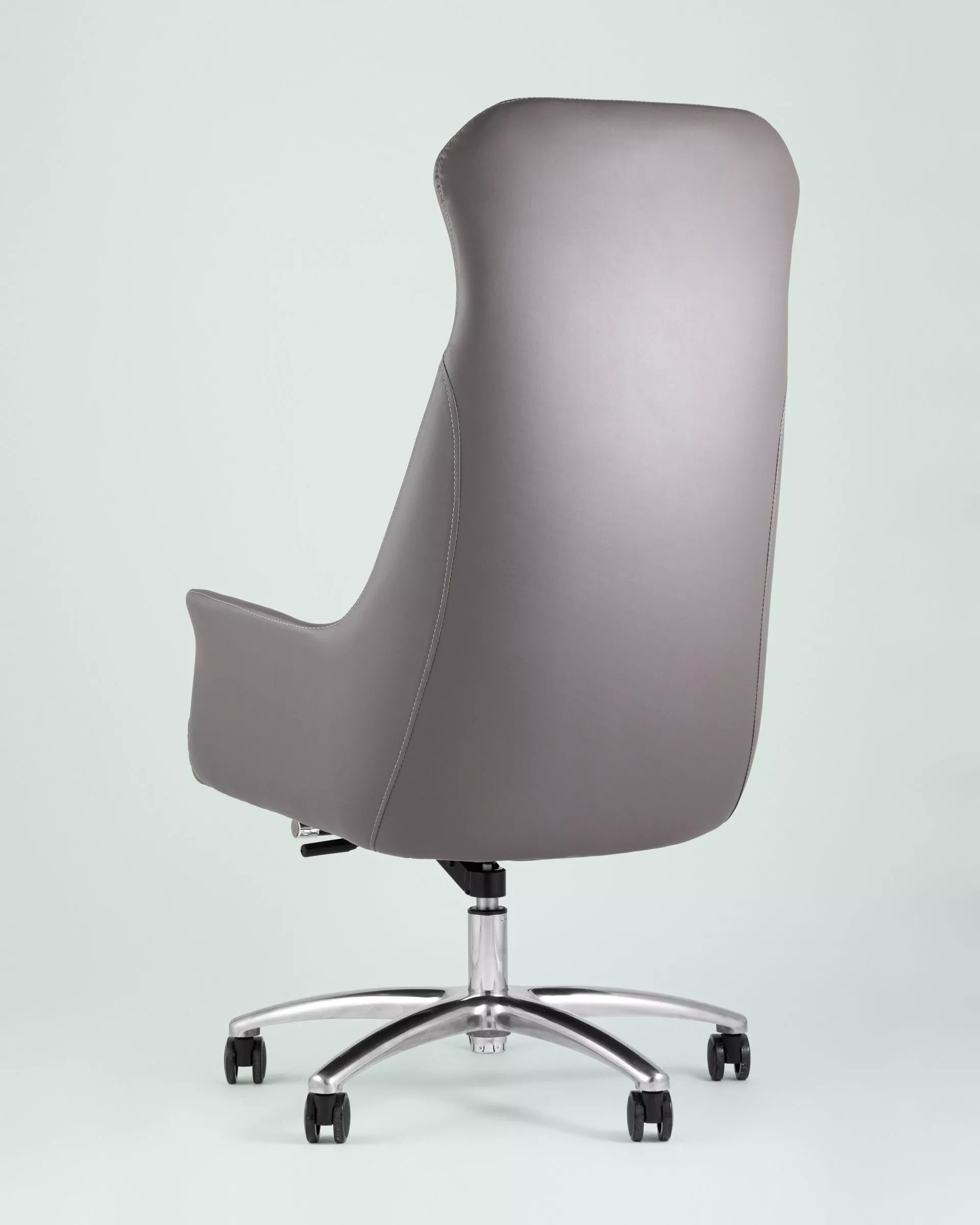 Кресло руководителя TopChairs Viking усиленное до 200 кг серое