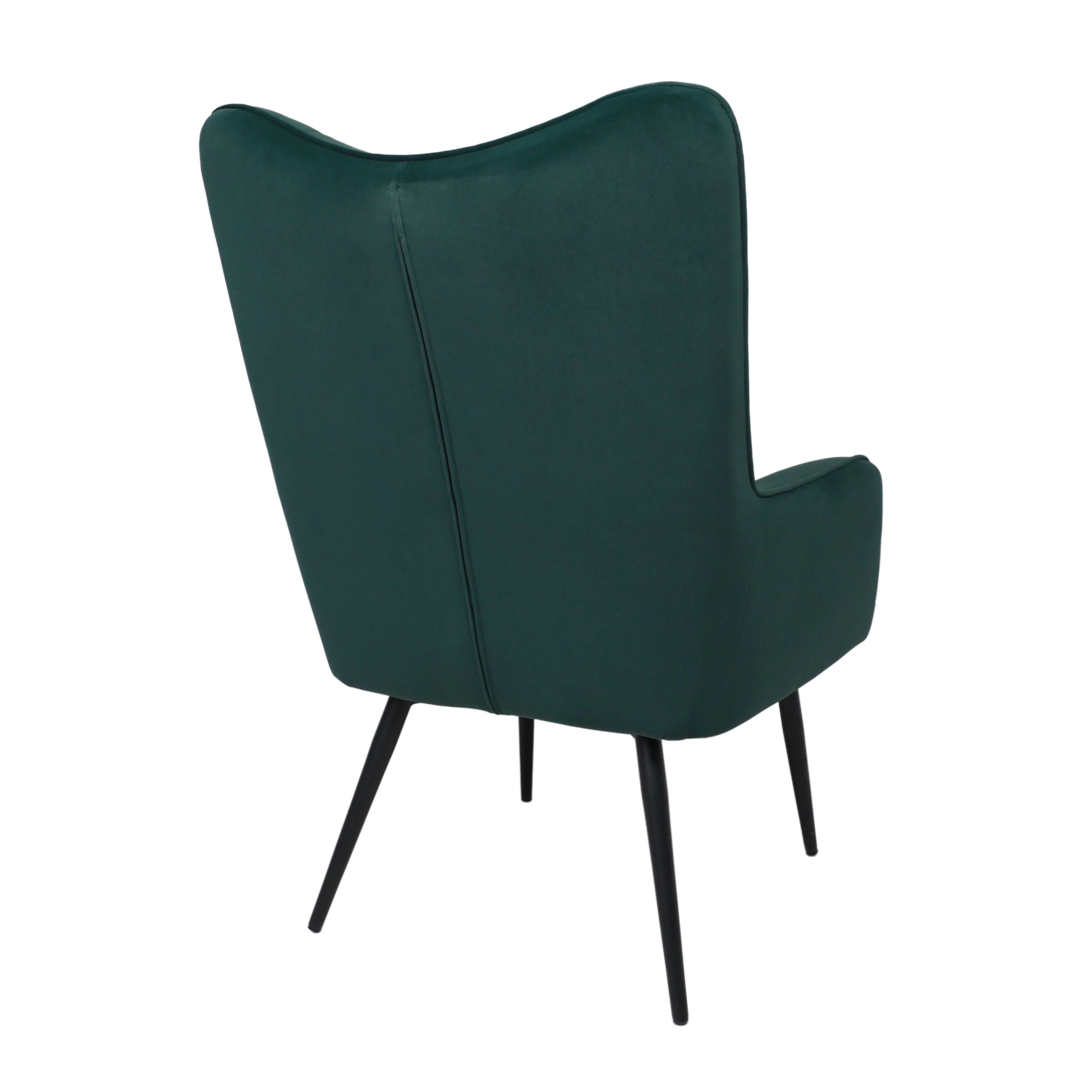 Кресло Bogema зеленый велюр / черный 78237