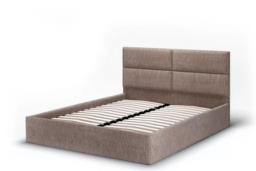 Двуспальная кровать Сити 160 см Vega white МЛК