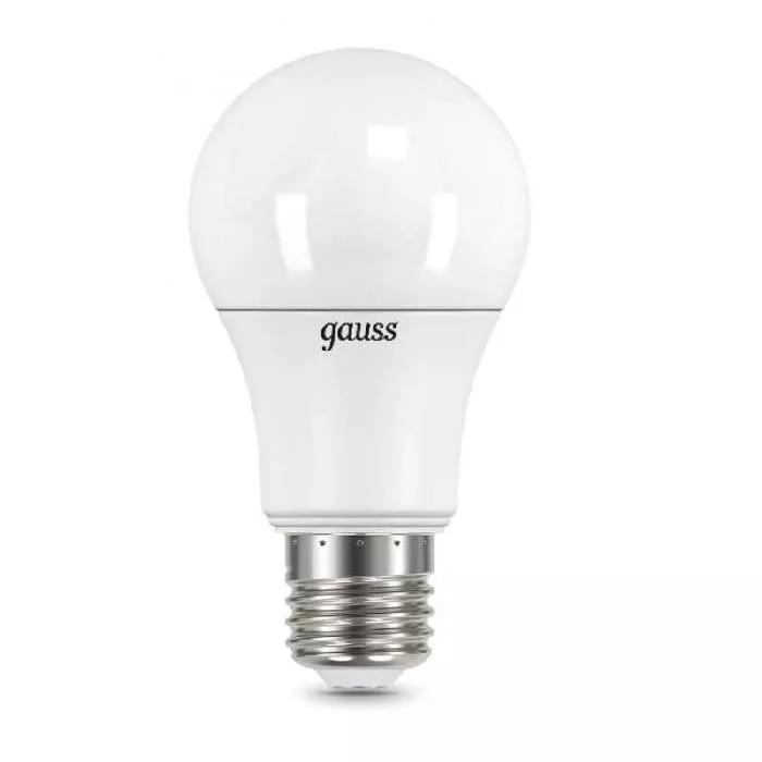 Лампа Gauss A60 16W 1520lm 6500K E27 LED 1/10/50