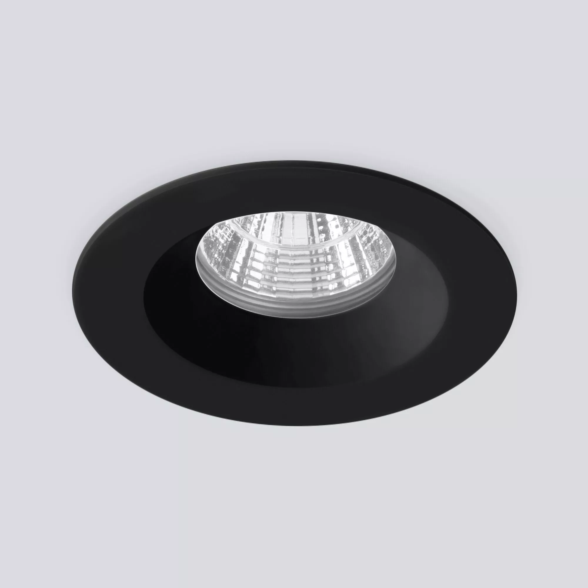 Точечный влагозащищенный светильник Elektrostandard Light LED 3001 35126/U Черный