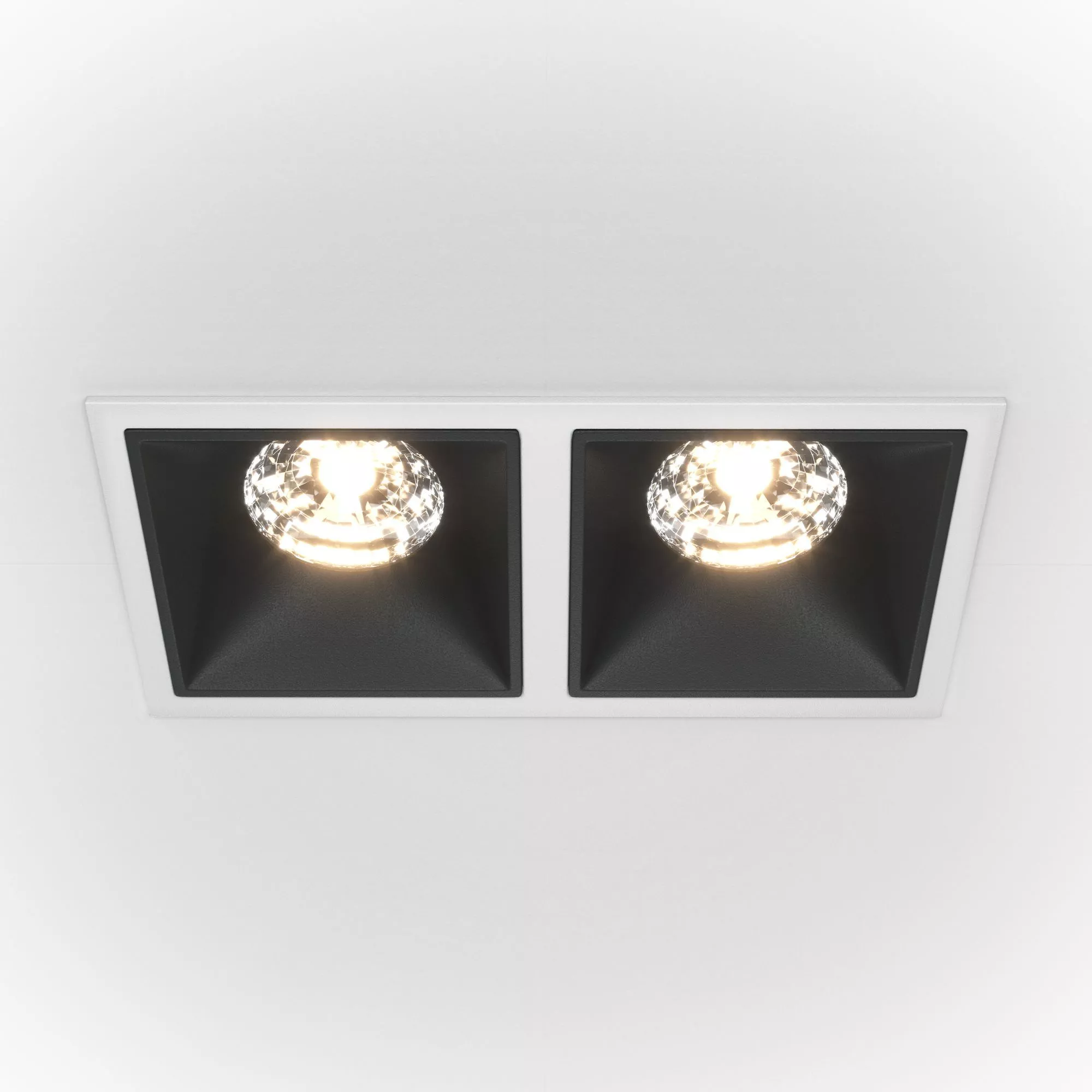 Точечный встраиваемый светильник Maytoni Alfa LED DL043-02-15W4K-SQ-WB
