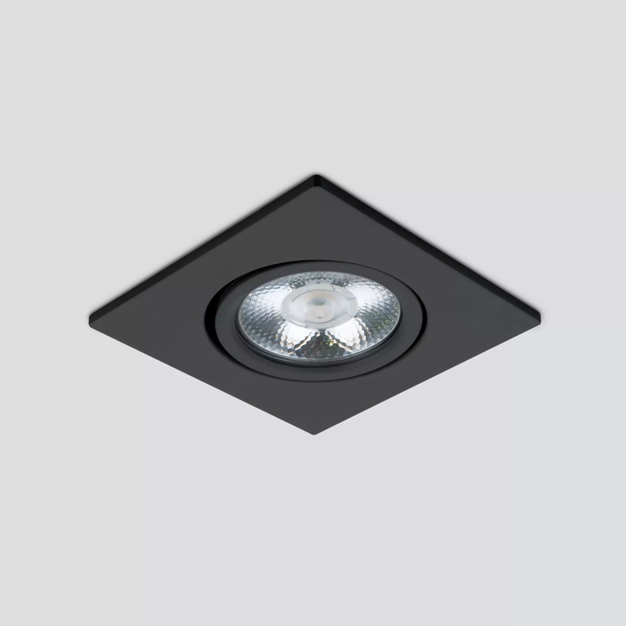 Точечный встраиваемый светильник Elektrostandard Visio S 15273/LED черный