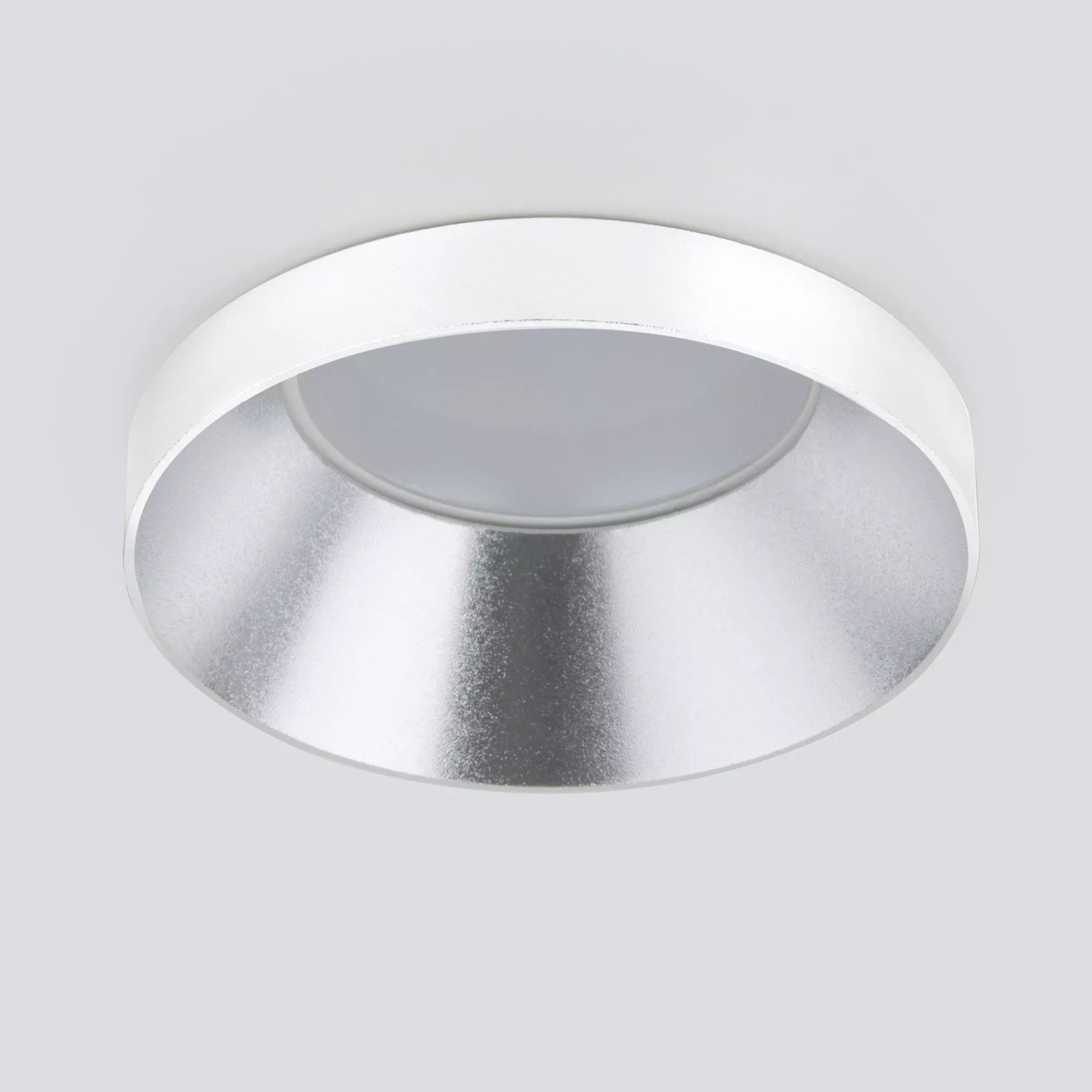 Точечный встраиваемый светильник Elektrostandard Disc 111 MR16 Серебро
