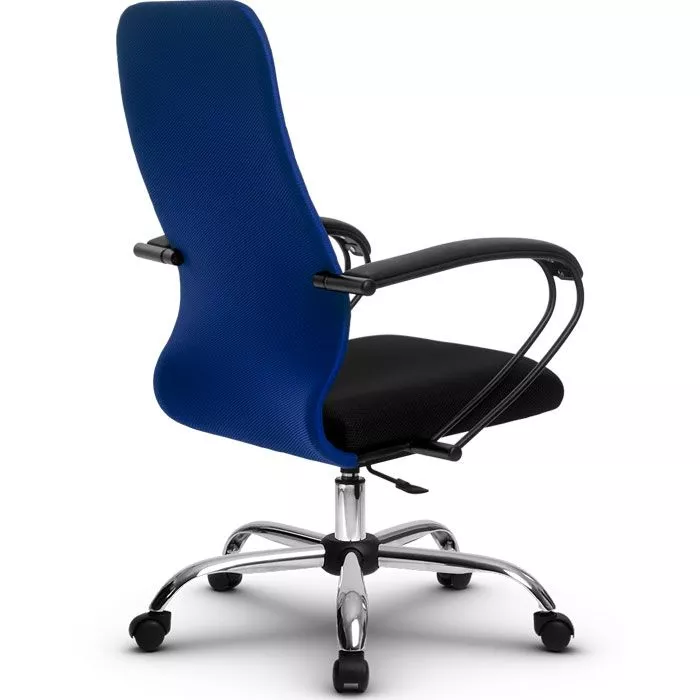 Кресло компьютерное SU-СК130-10P Ch Синий / черный