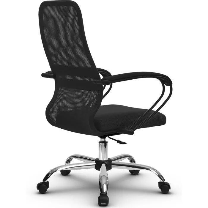 Кресло компьютерное SU-СК130-8P Ch Темно-серый / темно-серый