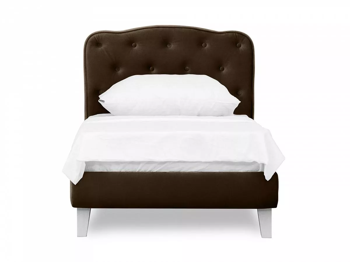 Мягкая кровать Candy коричневый 566978