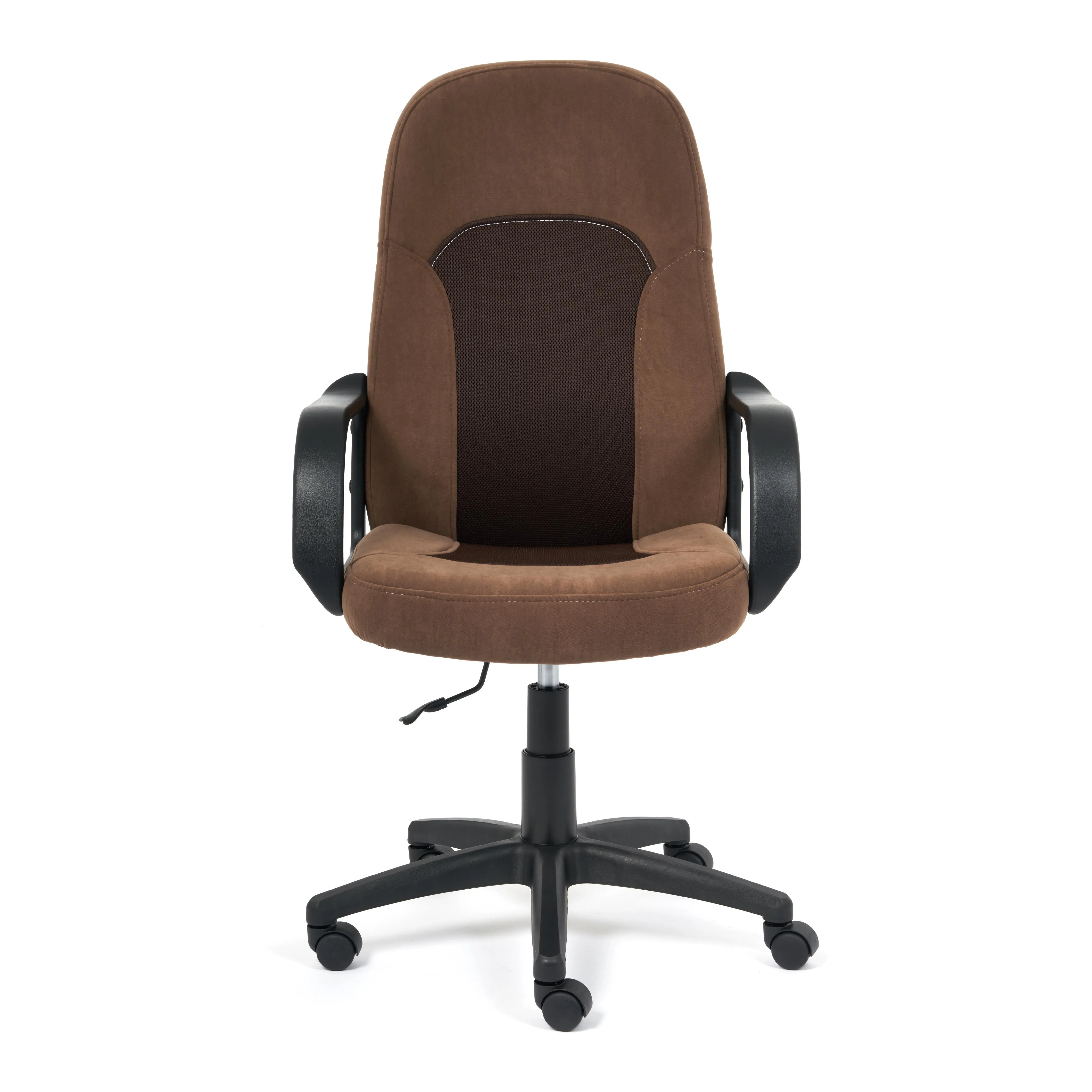 Кресло компьютерное PARMA флок коричневый