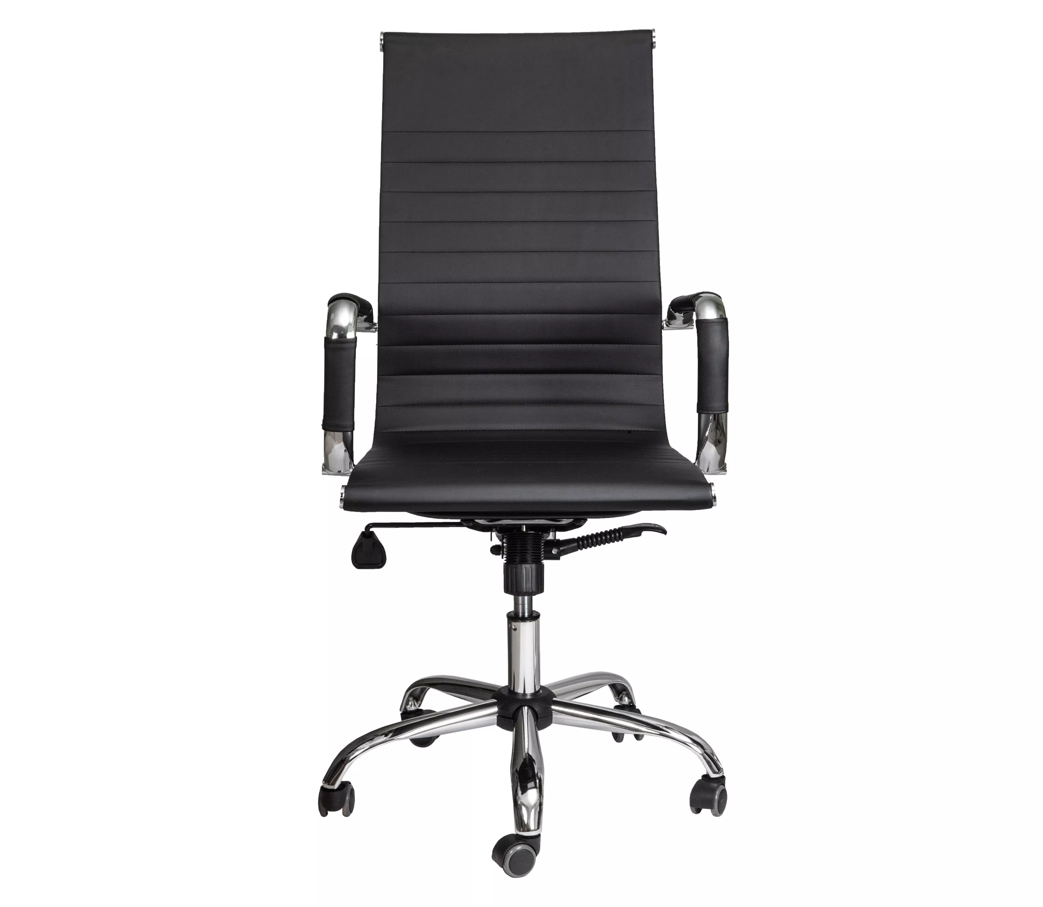 Кресло для персонала ELEGANCE NEW ECO черный