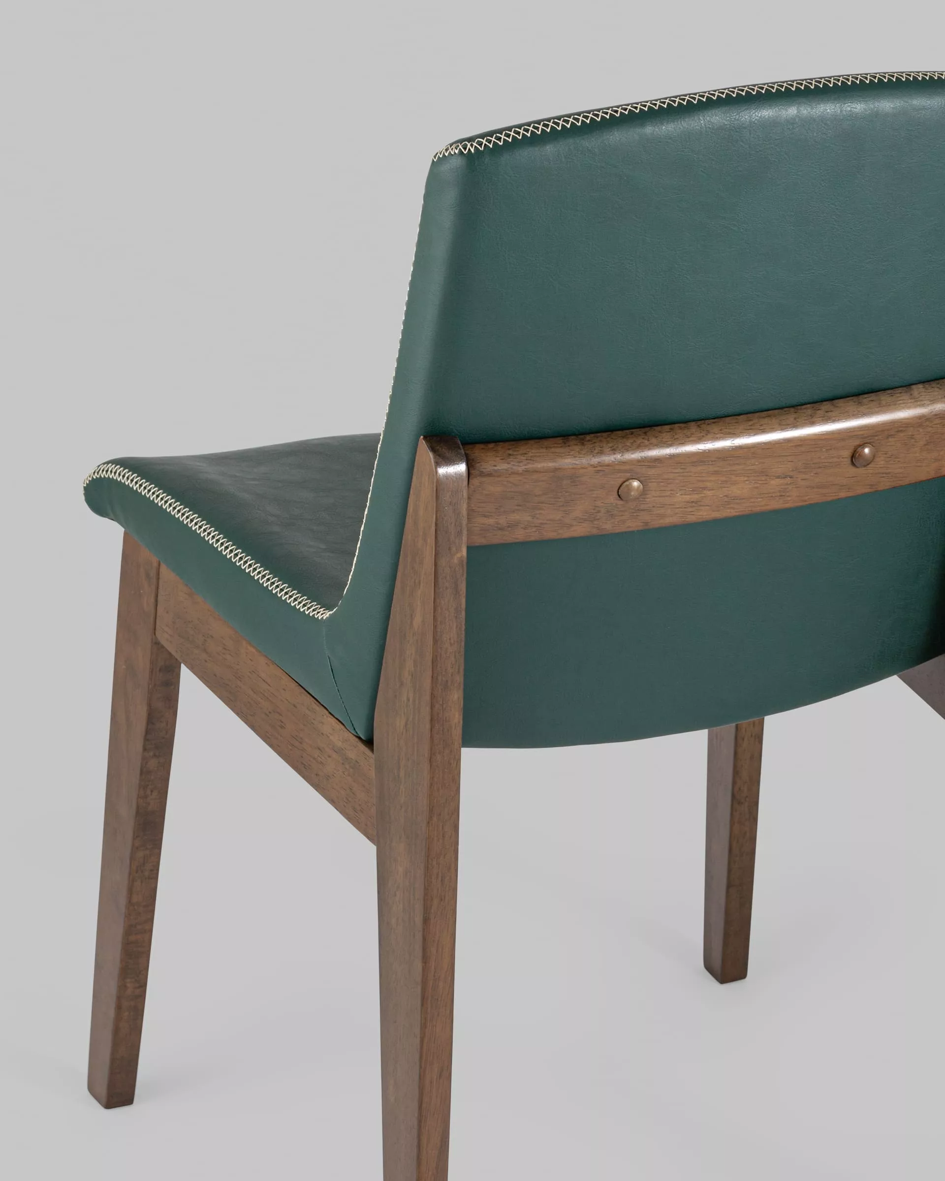 Комплект стульев LOKI экокожа зеленый 2 шт.