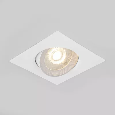 Точечный встраиваемый светильник Elektrostandard Plasti 9915 LED Белый