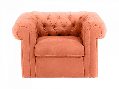 Кресло Chesterfield оранжевый 339873