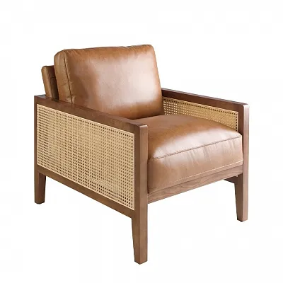 Кресло Angel Cerda 5113/KF-A2092-M2731 коричневая кожа 179135