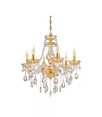 Подвесная люстра Lumina Deco Eliza LDP 7025-6 GD