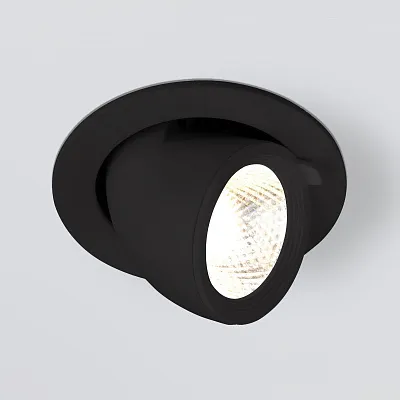 Точечный встраиваемый светильник Elektrostandard Osellu 9918 LED Черный