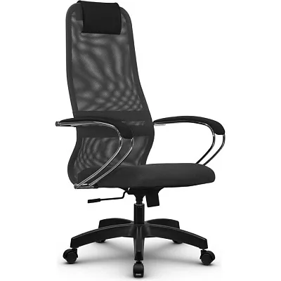 Кресло компьютерное SU-BK131-8 Pl Темно-серый / темно-серый