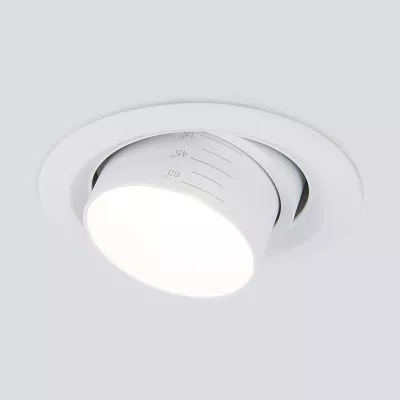 Точечный встраиваемый светильник Elektrostandard Zoom 9920 LED белый