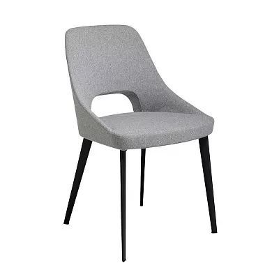 Обеденный стул Angel Cerda A203 /4101 серый тканевый на металлических ножках