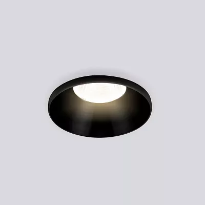 Точечный встраиваемый светильник Elektrostandard Nuta 25026/LED Черный