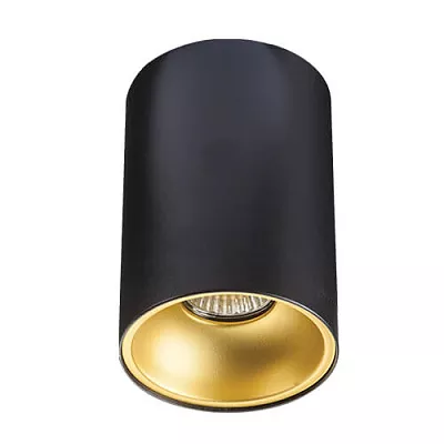 Точечный накладной светильник ITALLINE 3160 black/gold