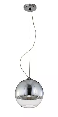 Подвесной светильник Crystal Lux WOODY SP1 D200 CHROME
