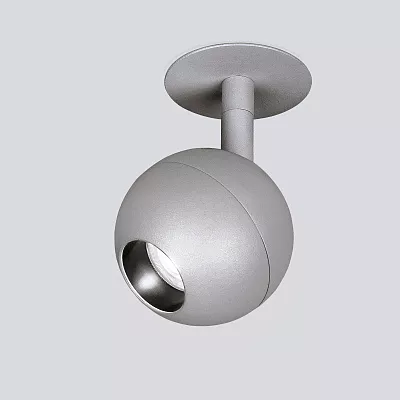 Точечный встраиваемый светильник Elektrostandard Ball 9925 LED Серебро