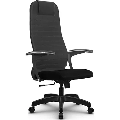 Кресло компьютерное SU-BU158-10 Pl Темно-серый / черный